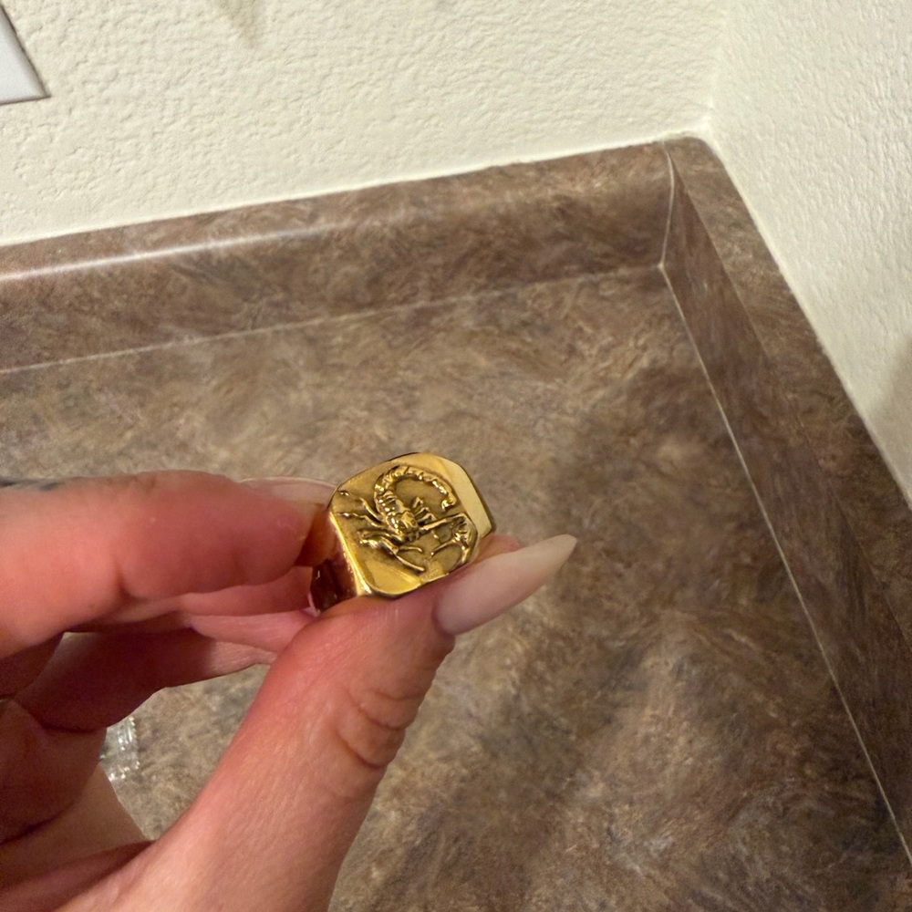 Scorpion ring 9.5